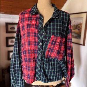 Women’s Multicolor Plaid Shirt